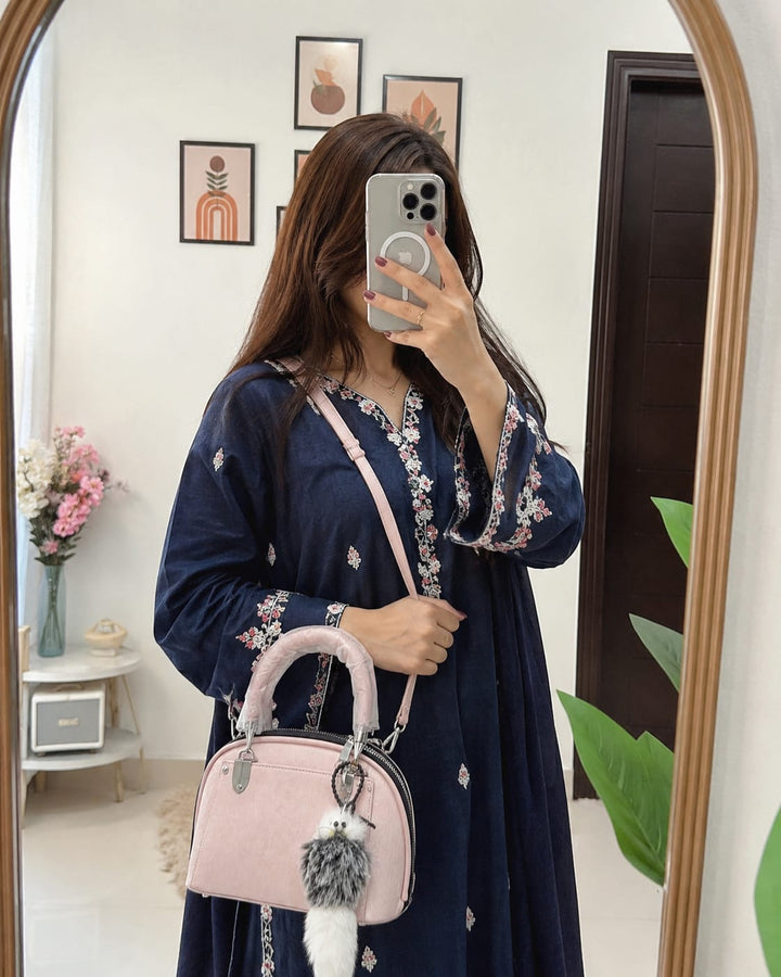 Elegant Imported Handbag with Free Charm&nbsp; | 6 Colors |&nbsp;