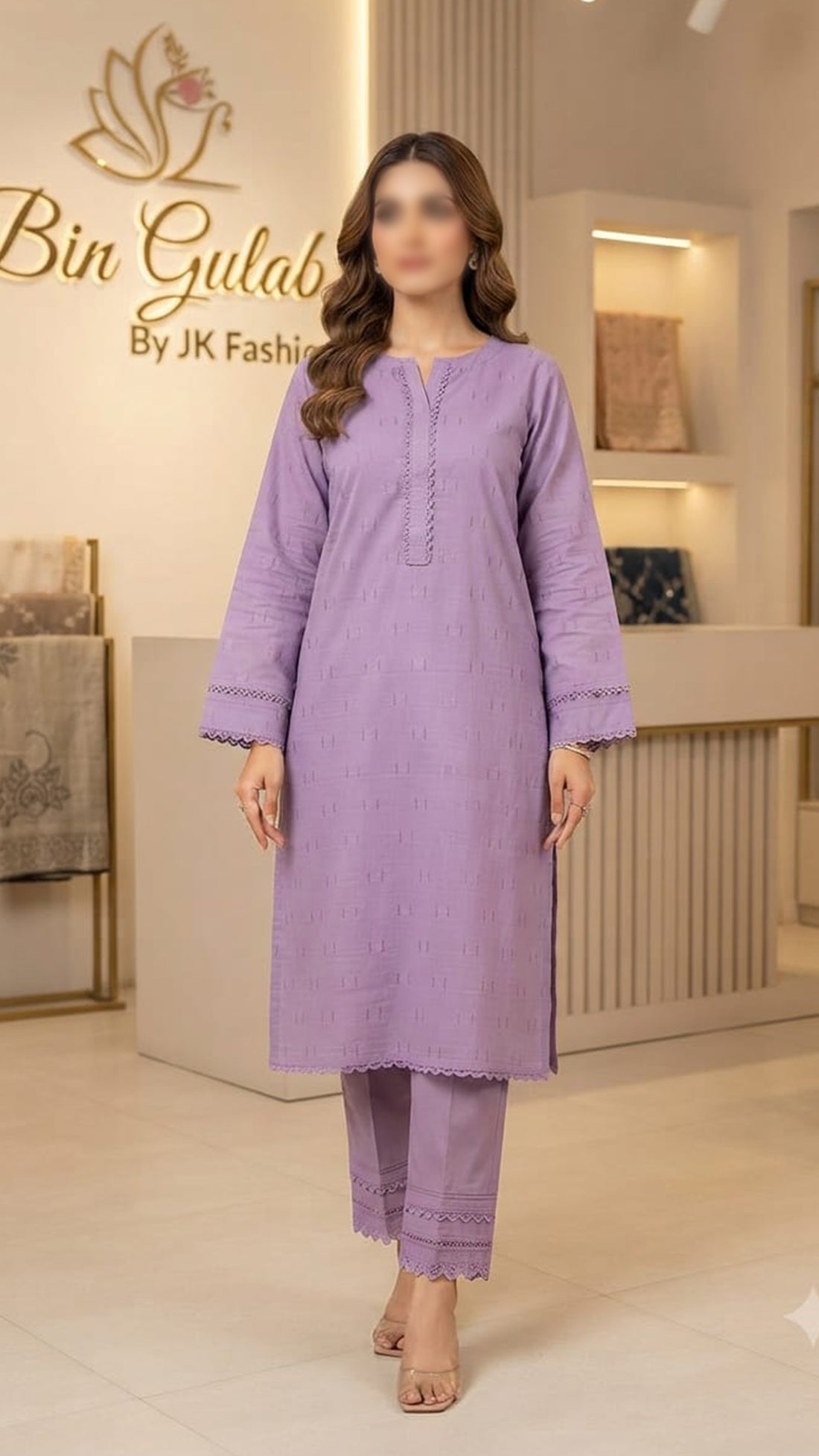 Lavender Bloom Suit