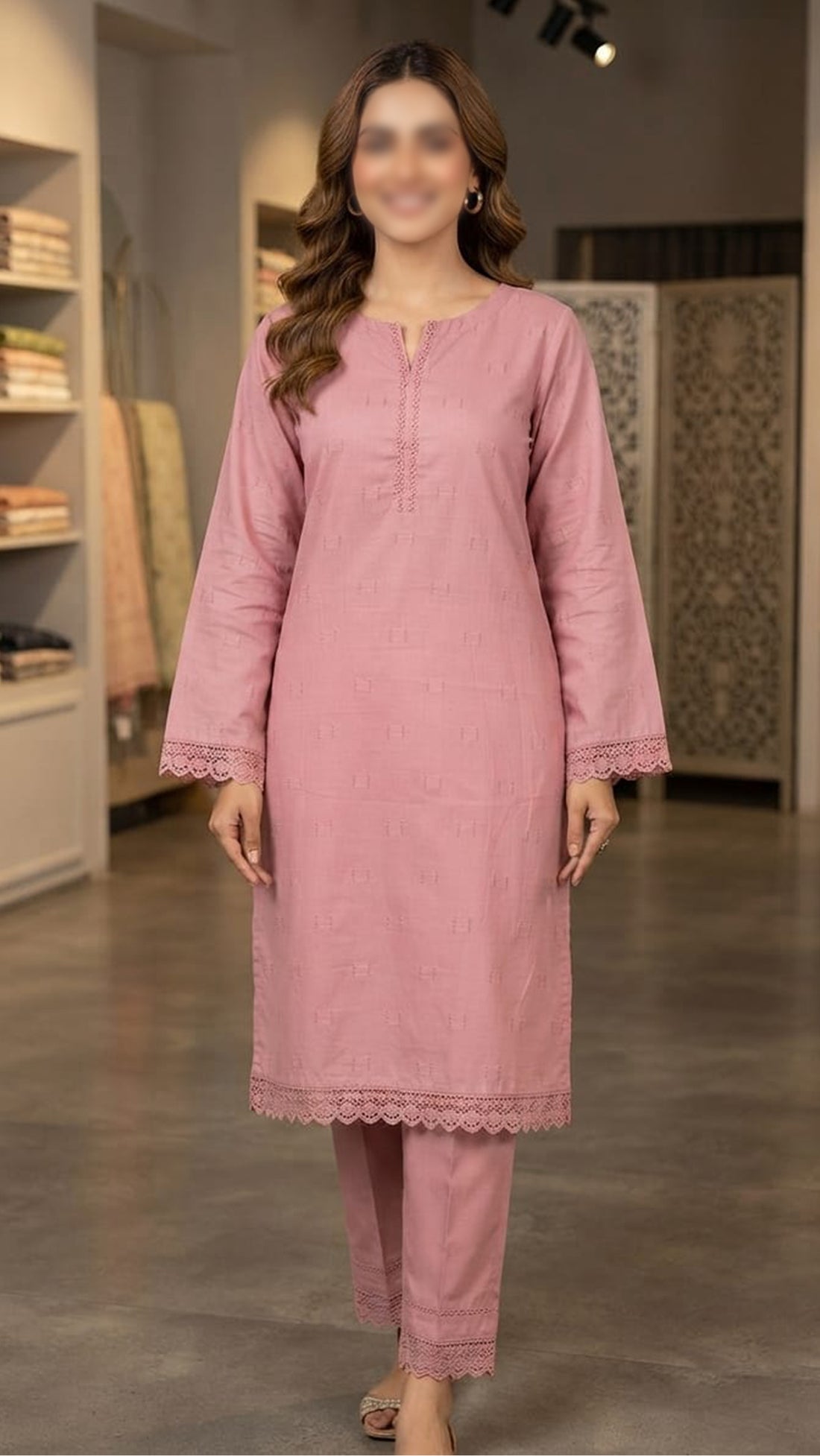 Rose Aresh Lawn Suit