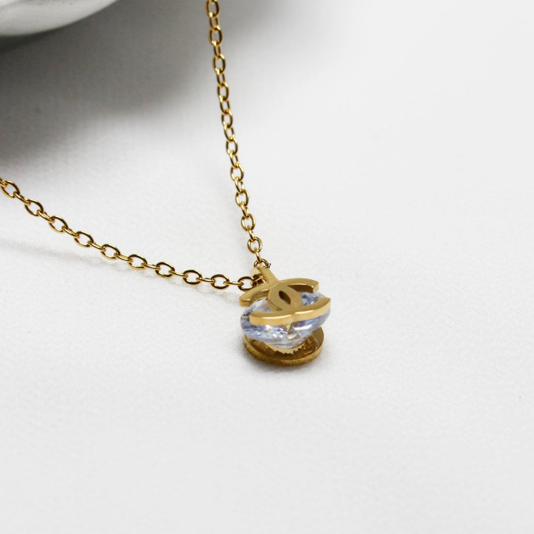 Luxury Crystal Charm Pendant Necklace