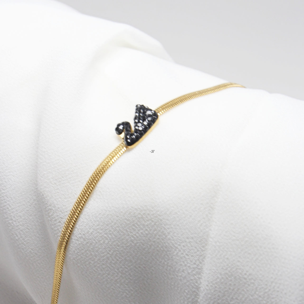 Elegant LV-Inspired Charm Bracelet  Gold Plated Luxury Design