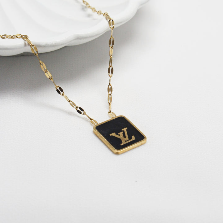 Black Luxury Pendant Necklace