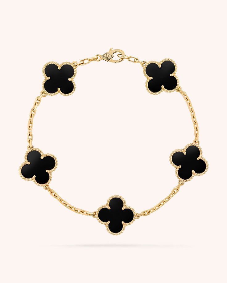 Vintage Alhambra bracelet, 5 motifs