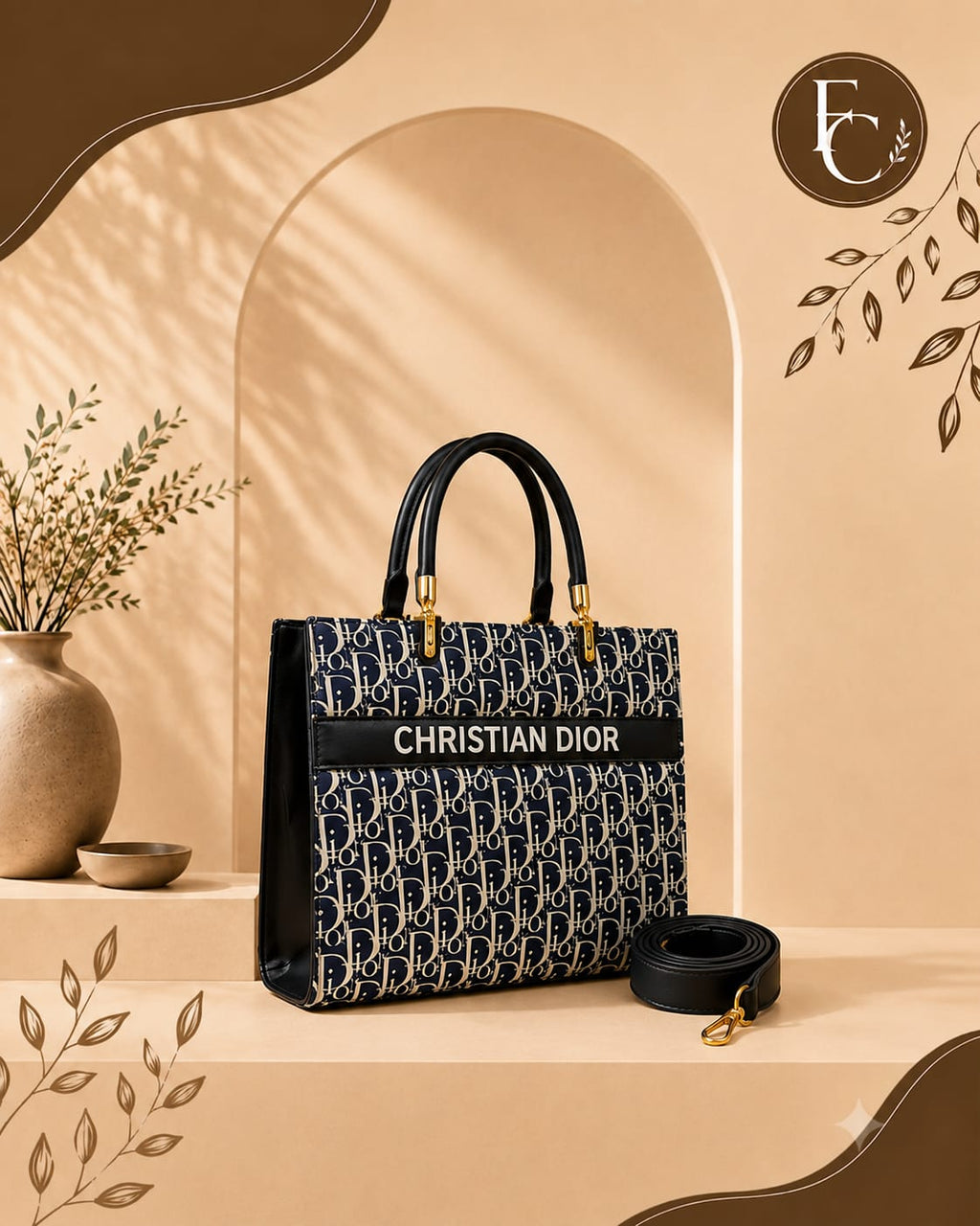 Premium Girls' Shoulder Bag – Stylish Front Print Handbag