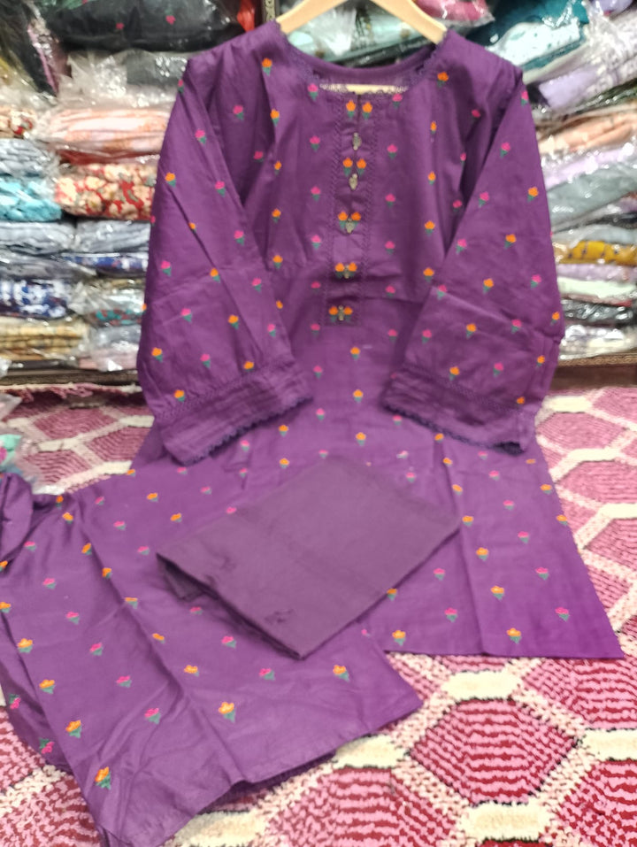 Doria Cotton 3-Piece Suit  Zyan & Co