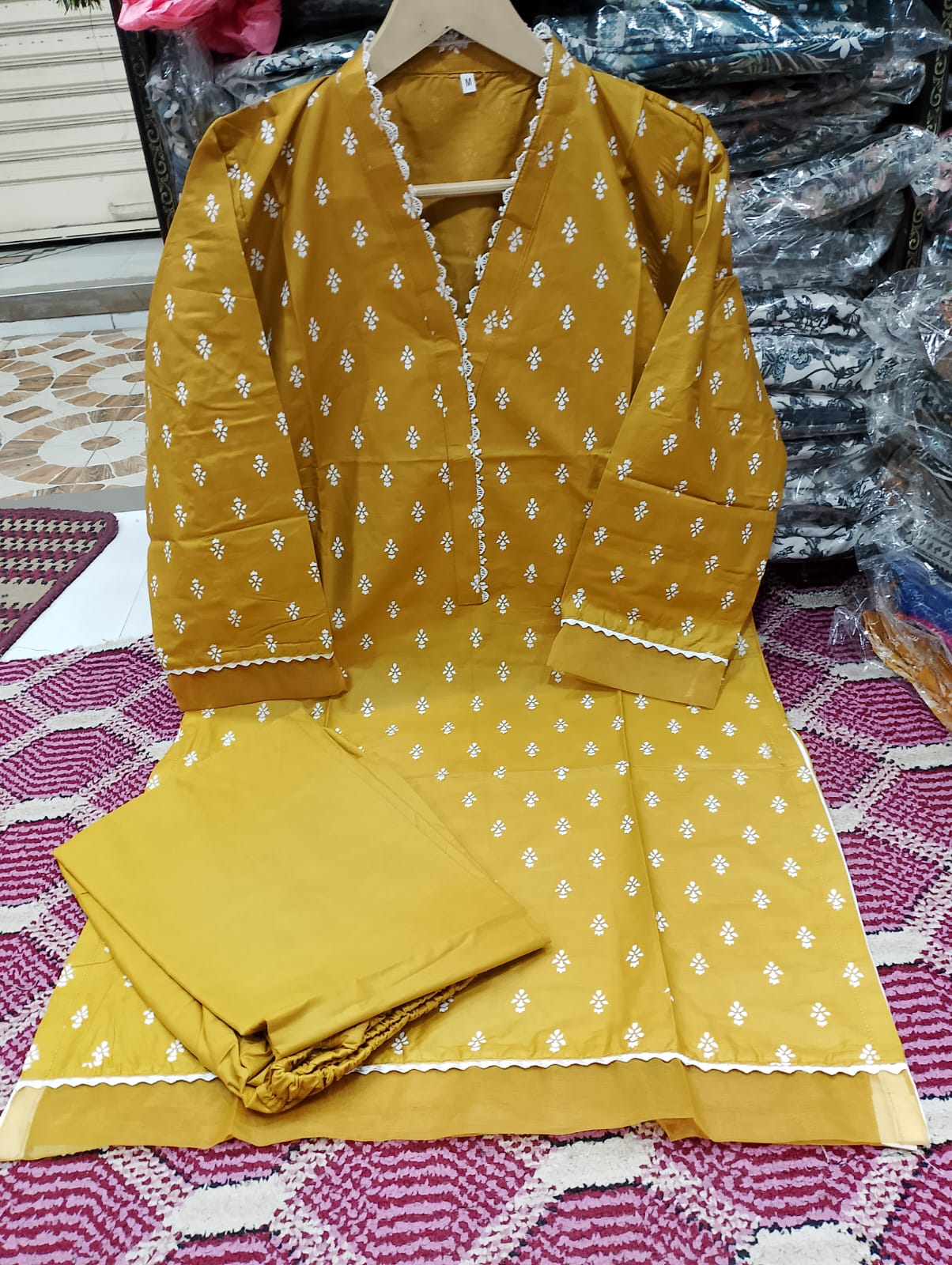 Bareeze Cotton 2-Piece Stitched Suit – Zyan & Co