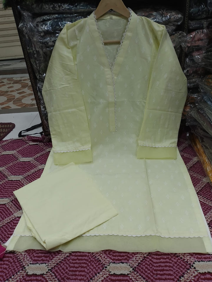 Bareeze Cotton 2-Piece Stitched Suit – Zyan & Co