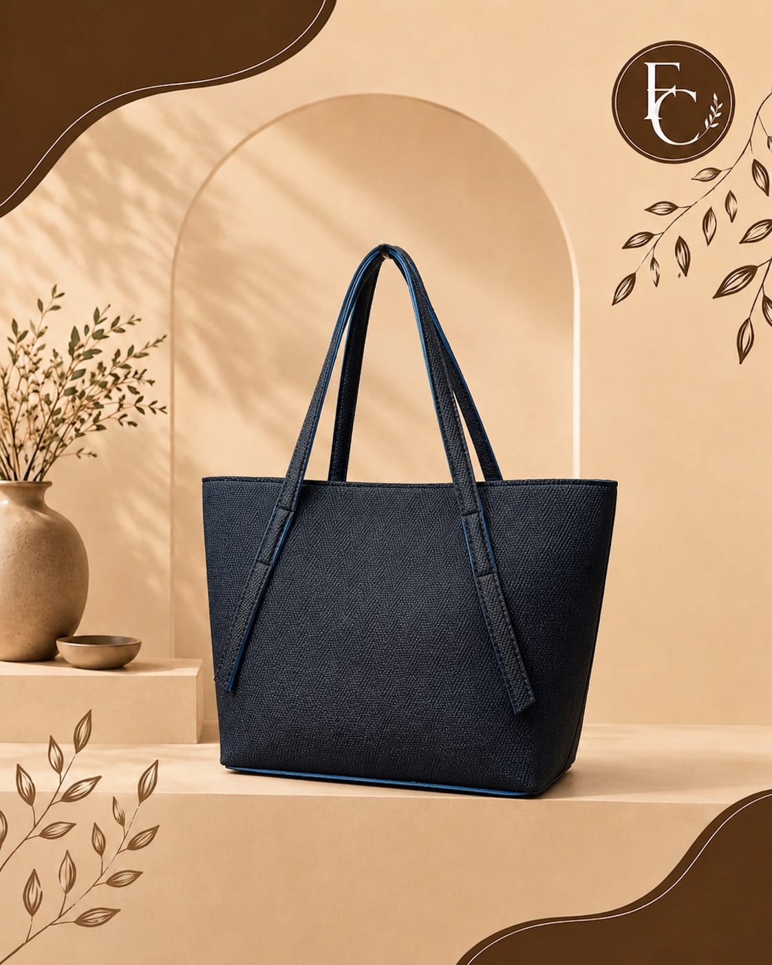Large Tote Bag for Girls | Premium Everyday Shoulder Bag