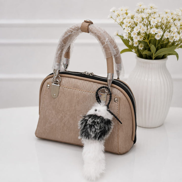 Warm Beige Handbag  Elegance Meets Everyday
