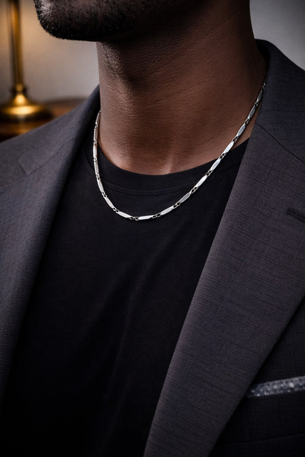 MENS SILVER CHAIN